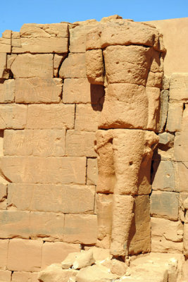 Colossal figure, Temple 300, Great Enclosure