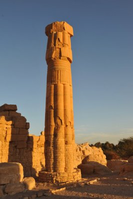 Lotus Column, Temple of Soleb