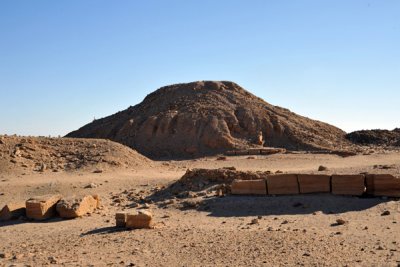 Weathered pyramid at El Kurru