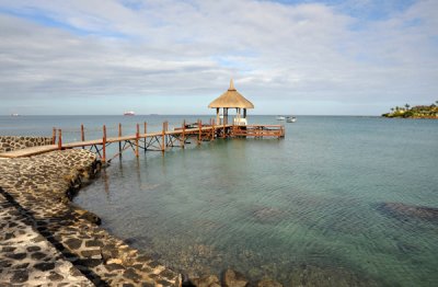 Pier at the Maritim Hotel, Mauritius-Balaclava