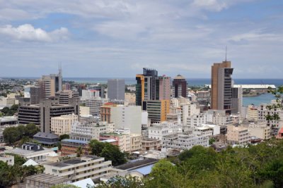 Port Louis from Fort Adelaide