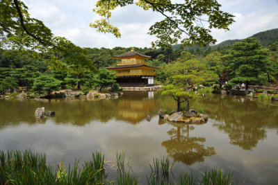 The pond with the Golden Pavilion, Kyoto