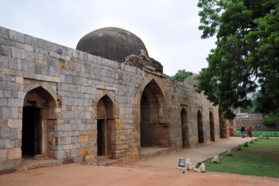 Madrasa of Alauddin Khalji in the southwest corner of the Qutb Minar Complex