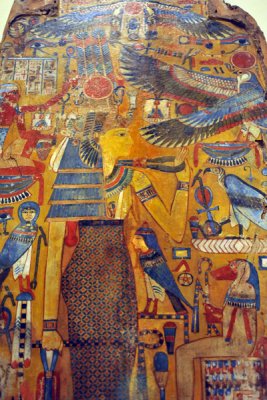 Floor-board of a coffin, 21st Dynasty ca 1000 BC