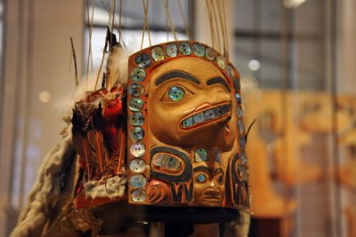 Amhalayt headdress, Nisgaa, early 20th C.