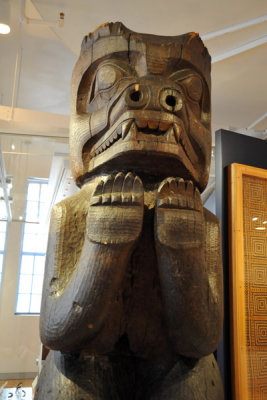 House post, Oweekeno, late 19th C.