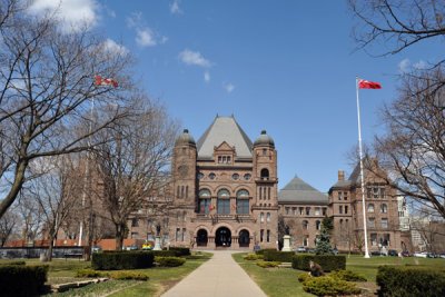 Legislative Assembly of Ontario (Ontario Provincial Parliament), Queens Park