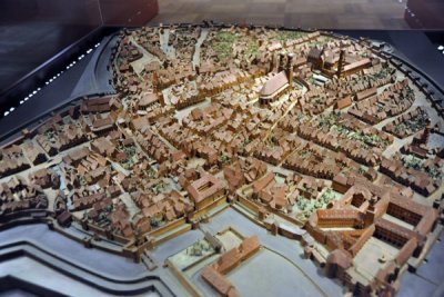 1:616 Model of the City of Munich, 1570, Jakob Sandtner