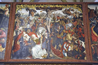 Altarretabel mit Passionszenen, St. Antonius Kirche, München, 1492