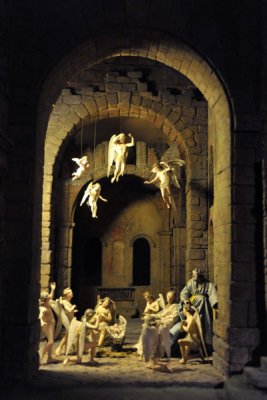Heilige Nacht mit Anbetung der Engel, 18-19th C.