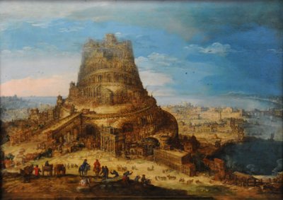 The Tower of Babel, 16th C, Hendrik van Cleve III