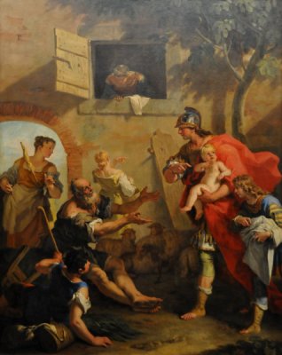Cyris with the Shepherds, ca 1707, Sebastiano Ricci (1659-1734)