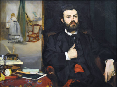 Zacharie Astrue, 1866, Edouard Manet (1832-1883)