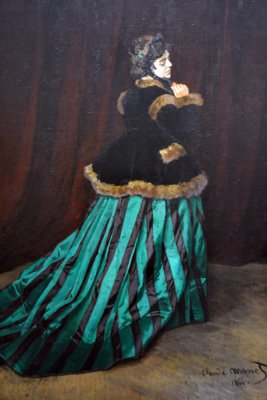 Camille, 1866, Claude Monet (1840-1926)