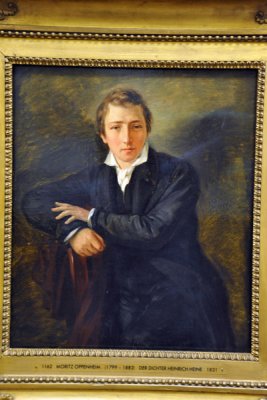 Heinrich Heine, 1831, Moritz Oppenheim (1799-1882)