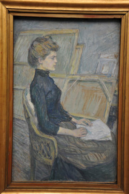 Hélène Vary, 1888, Henri de Toulouse-Lautree (1864-1901)