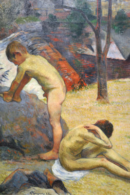 Two Breton Lads Bathing, 1888, Paul Gauguin (1848-1903)