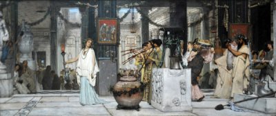 Das Fest der Weinlese, 1870, Lawrence Alma-Tadema (1836-1912)