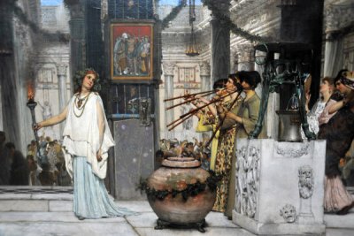 Das Fest der Weinlese, 1870, Lawrence Alma-Tadema (1836-1912)