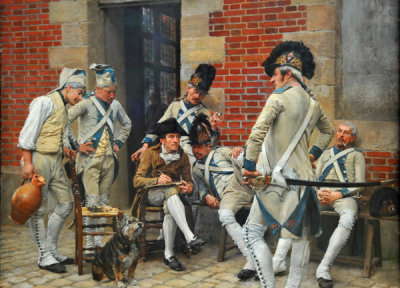 The Sergeants, 1874, Ernest Meissonnier (1815-1891)