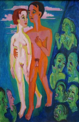 Two Against the World, 1924, Ernst Ludwig Kirchner (1880-1938)