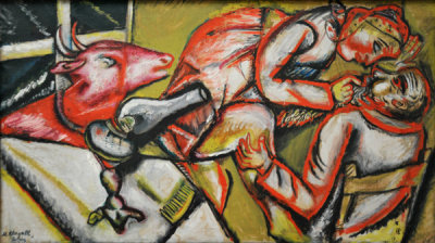 Couple with Goat, 1911, Marc Chagall (1887-1985)