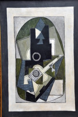 Man with Guitar, 1918, Pablo Picasso (1881-1973)