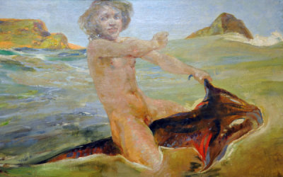 The Ride on the Shark, 1883/84, Max Klinger (1857-1920)