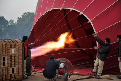 Balloons Over Bagan - inflation
