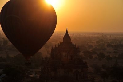 Balloons Over Bagan - a great way to see Bagan