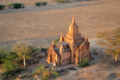 I'm sort of surprised that so many of Bagan's temples are surrounded by active farmland