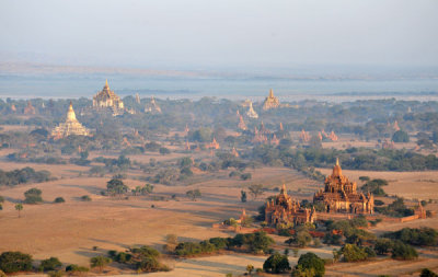 View northwest to Old Bagan