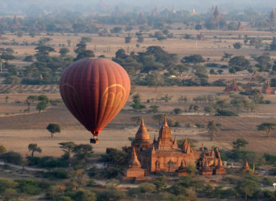 Balloon Over Bagan