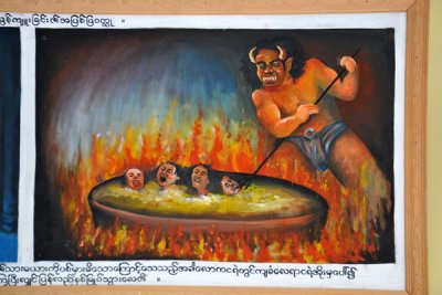 Another depiction of Buddhist-Hell