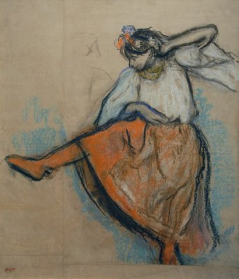 The Russian Dancer, ca 1895, Edgar Degas (1834-1917)
