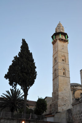 Mosque of Omar next to the Holy Sepulchre, Christian Quarter
