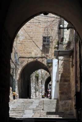 Herod's Gate Ascent, Muslim Quarter