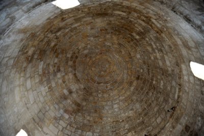 The Dome of the Chapel of the Ascension was added by Saladin in 1198 - it was a mosque for 300 years