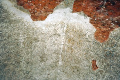 Original stucco with decorative patters, Htilominlo Guphaya