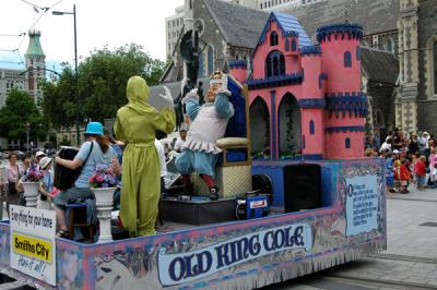 Old King Cole, Christchurch Santa Parade