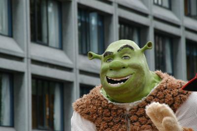 Shrek, Christchurch Santa Parade
