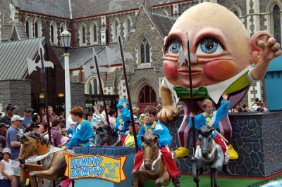 Humpty Dumpty, Christchurch Santa Parade