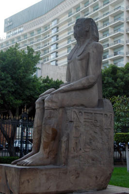 Colossus, Egyptian Museum and the Nile Hilton