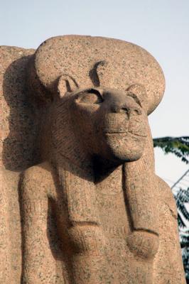 Sekhmet, the lion headed goddess