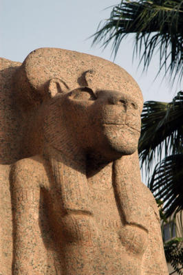 Sekhmet, the lion headed goddess