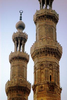 Minarets of the Mosque of Al-My'ayyad, Bab Zuweila