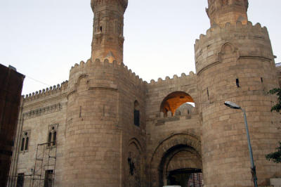 Bab Zuweila, the 10th Century southern gate to medieval Cairo