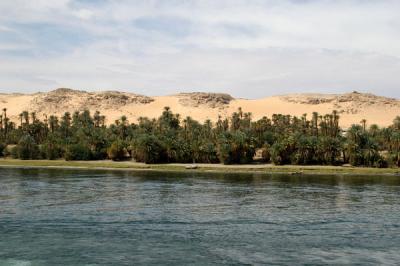 Between Kom Ombo and Aswan