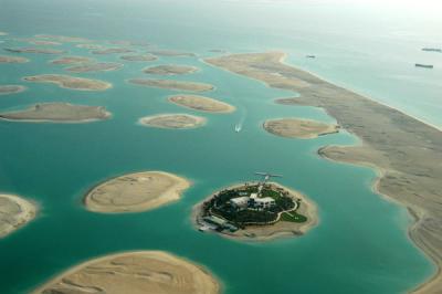 One completed villa, The World