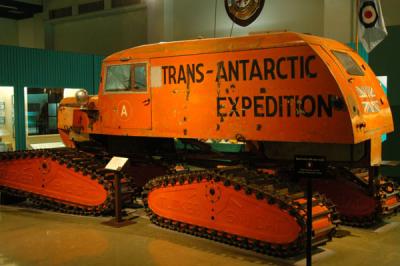 British Trans-Antarctic Expedition tracked vehicle